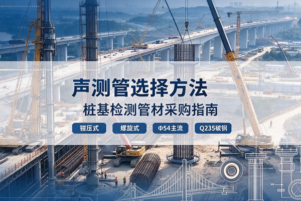 元谋声测管选型标准