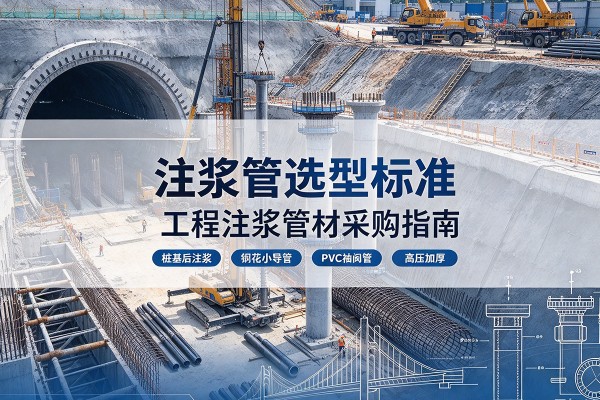 元谋注浆管选型标准