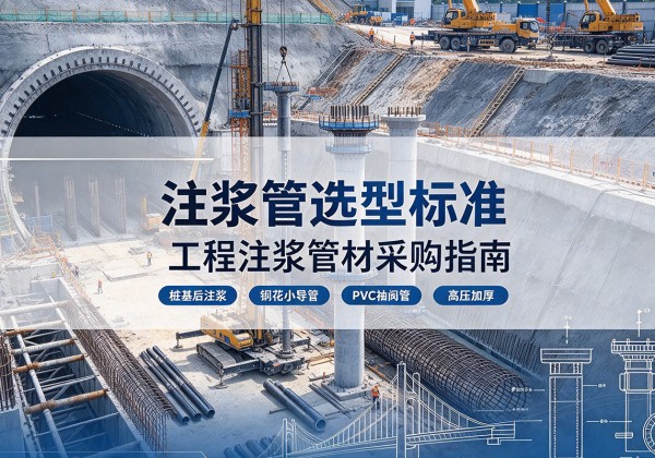 元谋注浆管选型标准